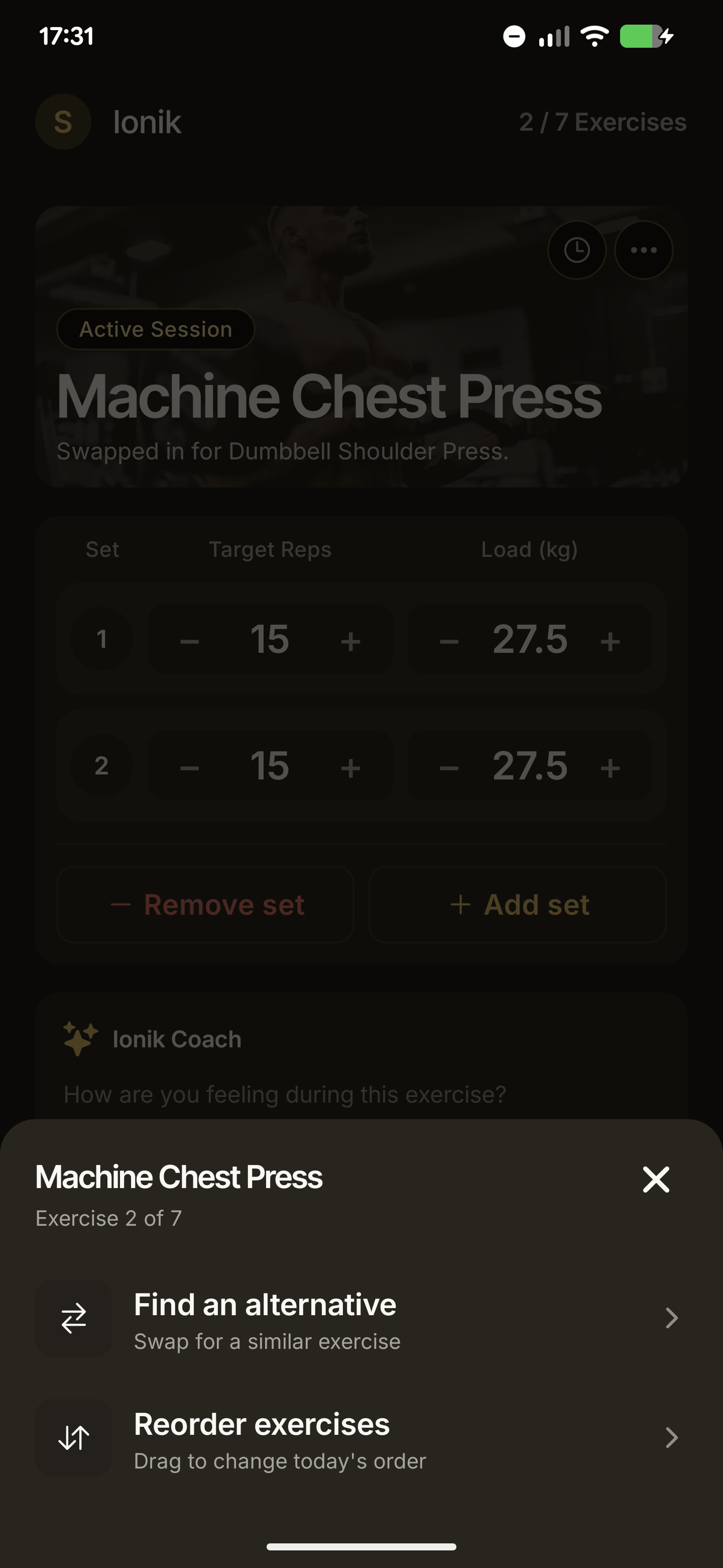 Ionik · When the gym is busy